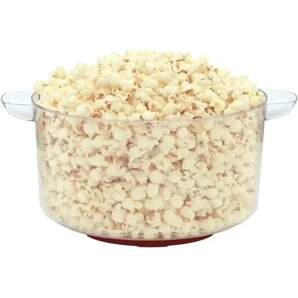 West Bend Stir Crazy Popcorn Machine Electric Hot Oil Popper Includes Large Lid
